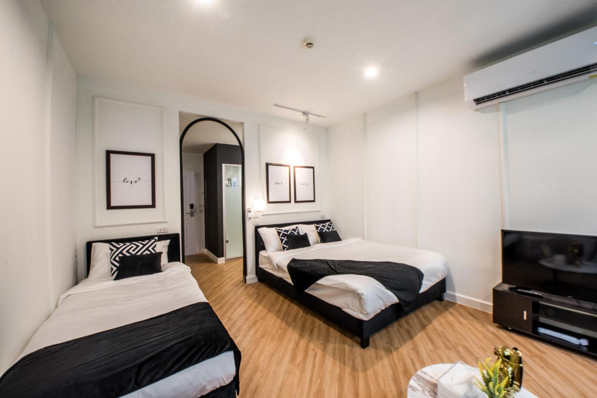 Theme Boutique Hotel Bangkok Makkasan Oda fotoğraf