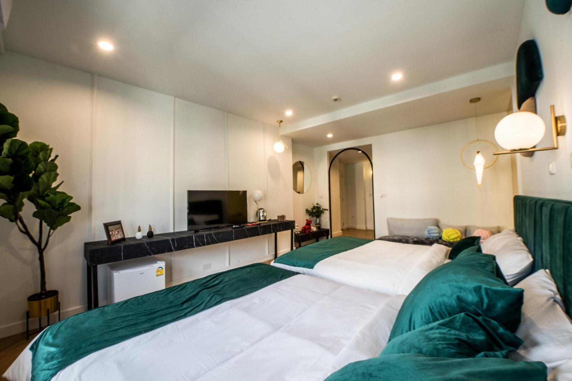 Theme Boutique Hotel Bangkok Makkasan Oda fotoğraf