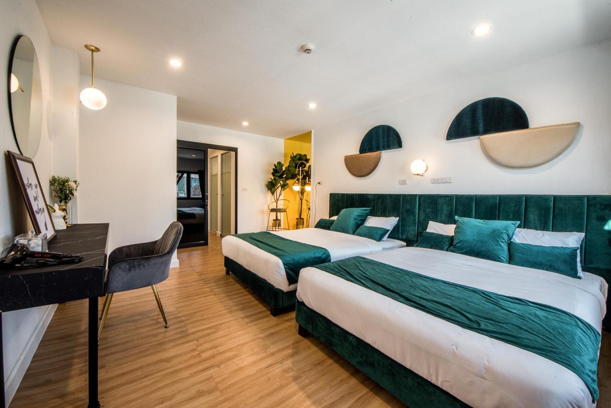 Theme Boutique Hotel Bangkok Makkasan Oda fotoğraf