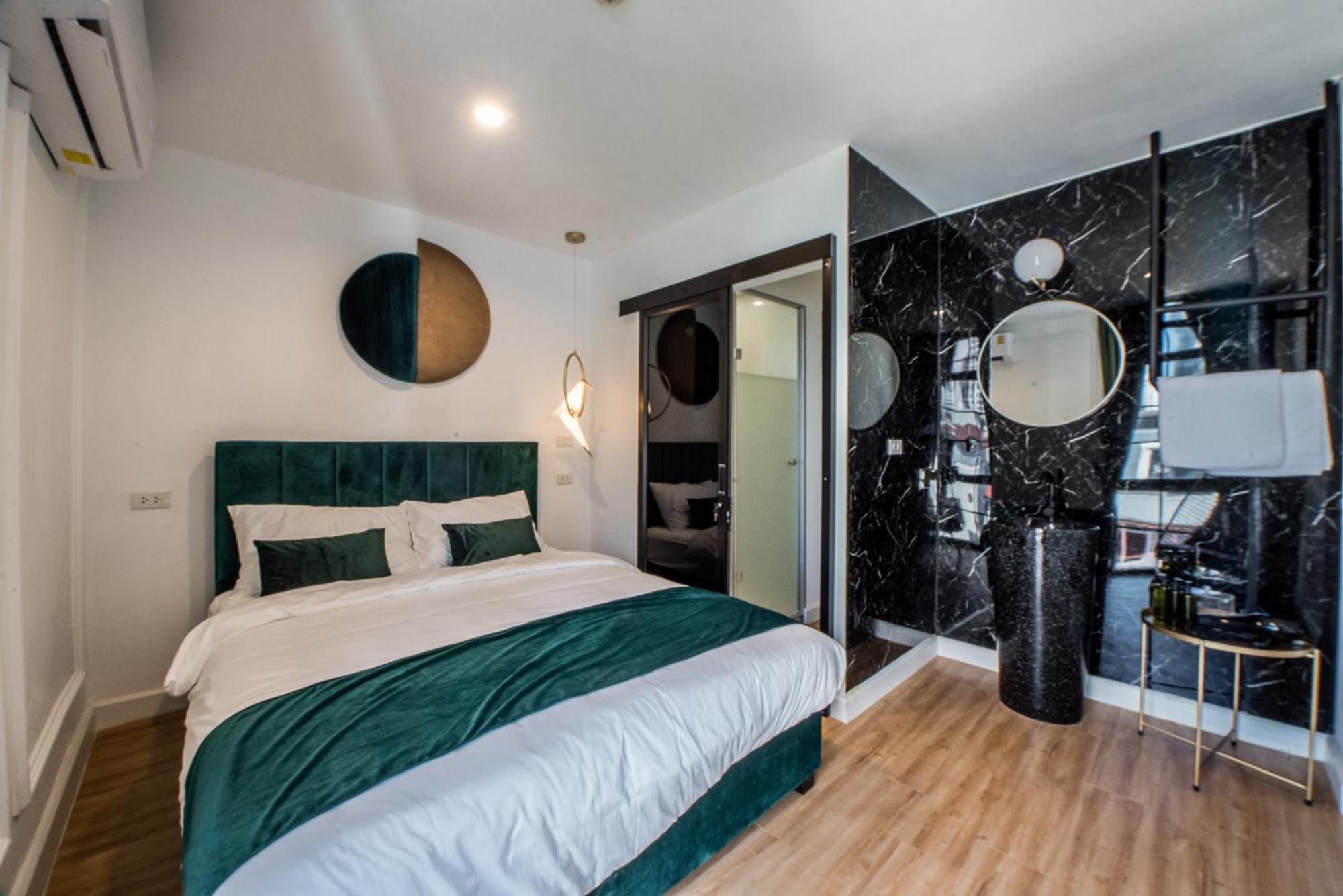 Theme Boutique Hotel Bangkok Makkasan Oda fotoğraf